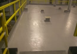 Yamasa soy plant epoxy flooring non skid installation in Oregon