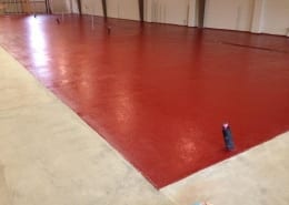 Pelican Brewing Urethane Base with Epoxy top coats flooring install in Oregon