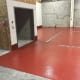 Commons Brewery floor install