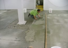 EA Brown winery polyester flooring installation