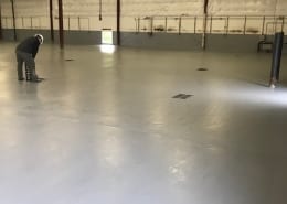 Union Wine works epoxy flooring installation