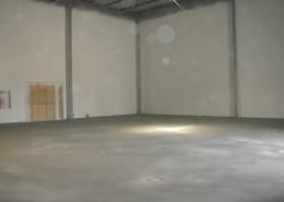Polyester flooring installation at F & A dairy plant with Fiberglass walls