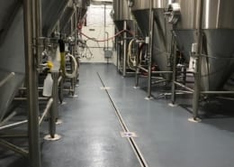 New Mexico brewery epoxy flooring installation by Cascade Floors