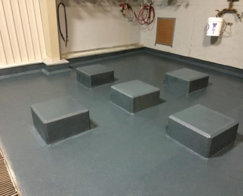 Urethane Epoxy brewery flooring project at California Brewery