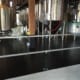 Black epoxy brewery flooring installation in Seattle Washington