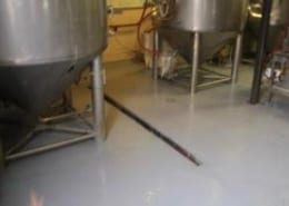 California Brewing Company commercial epoxy flooring installation