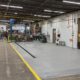 Keg line relocation project with urethane base and epoxy top coat in Eugene Oregon Brewery