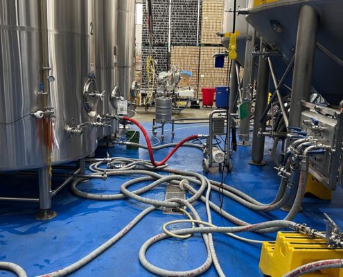 How well epoxy floors hold up after years of brewery use in Oregon
