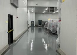 food processing and logistics shipping receiving epoxy industrial floors in Centralia Washington
